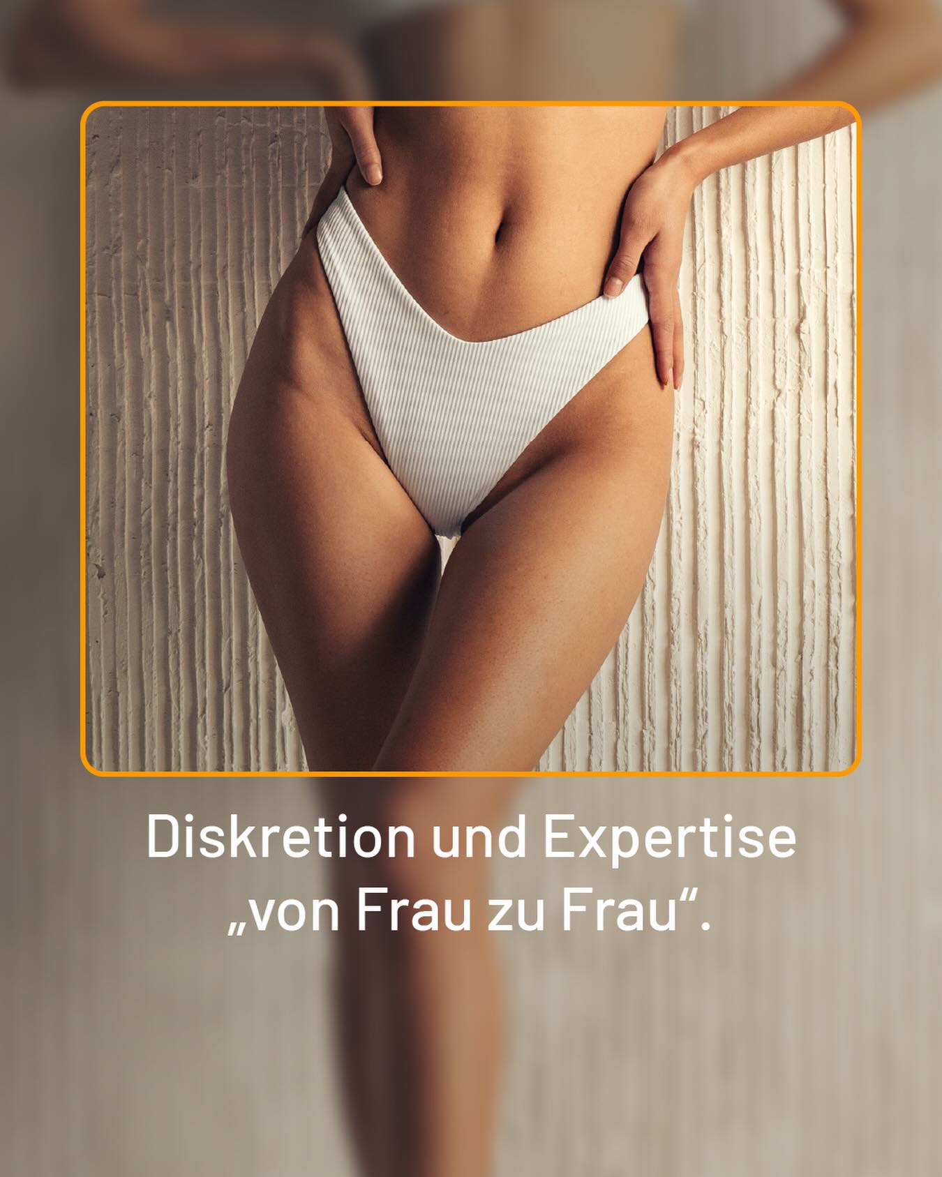 Ästhetik in München Facebook ad: Eure Ausstrahlung verdient absolute Diskretion.