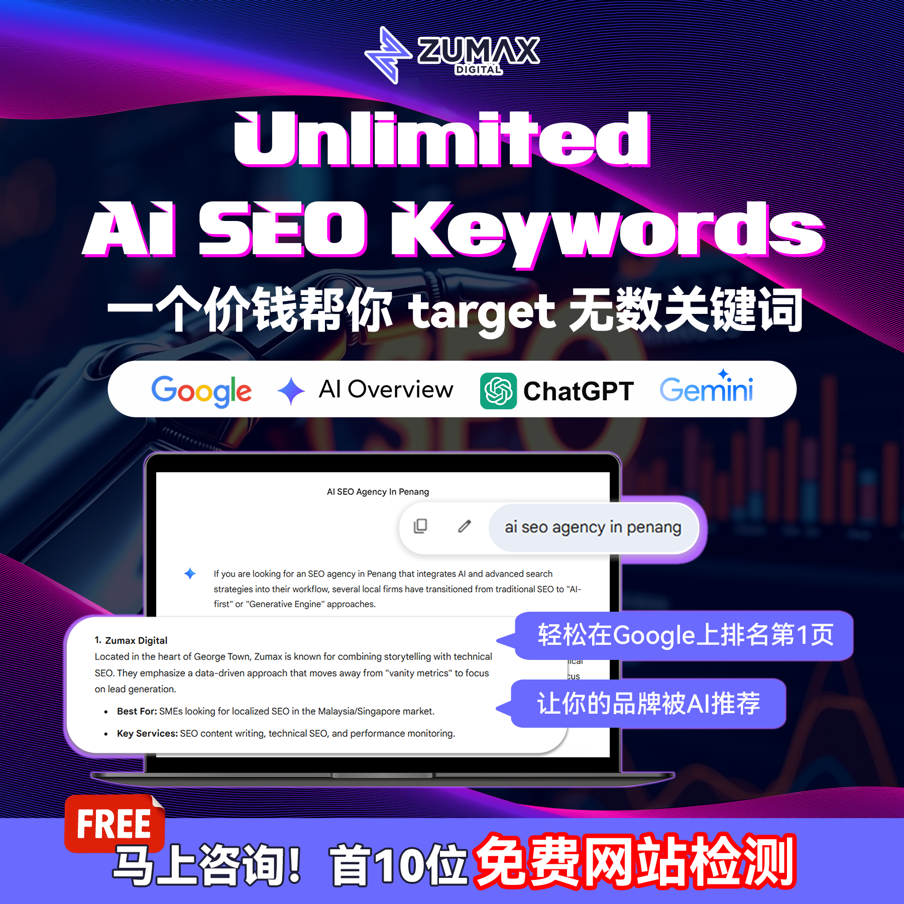 Zumax Digital Facebook ad