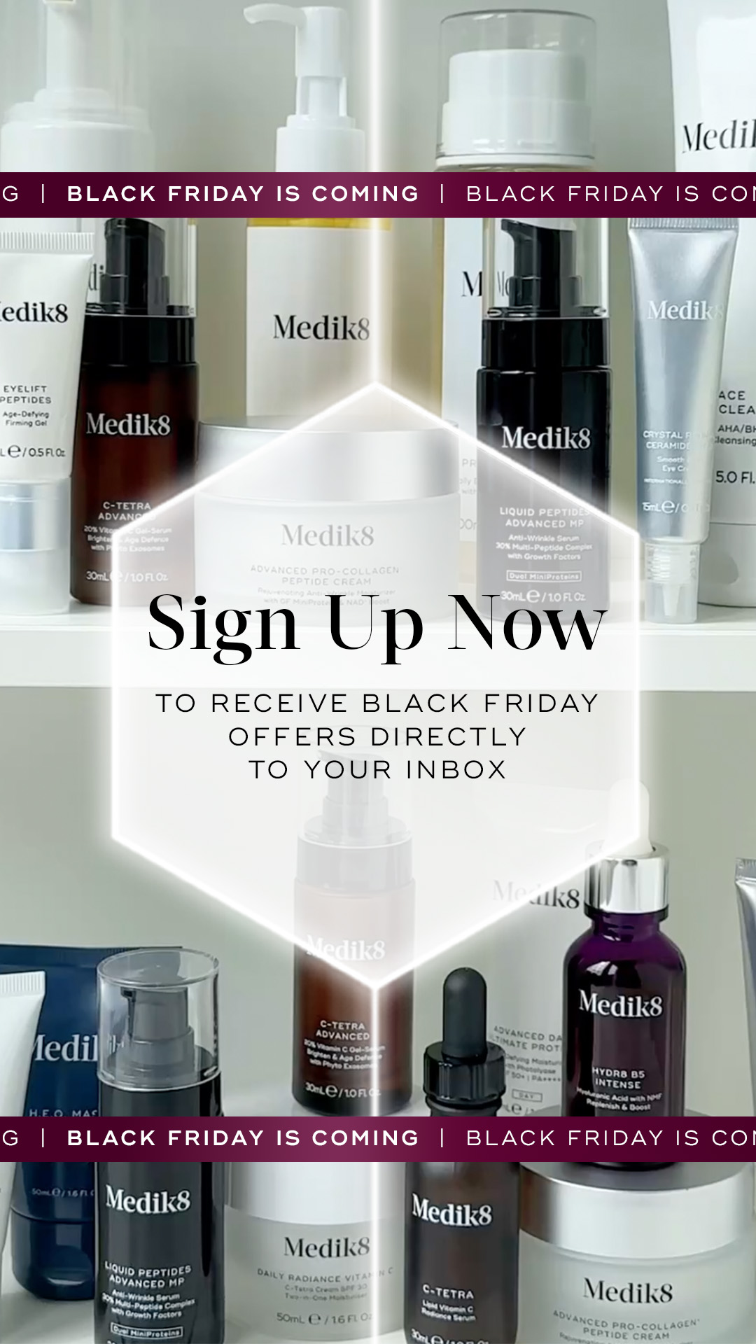 Medik8 Europe Facebook ad from Mar 4, 2026