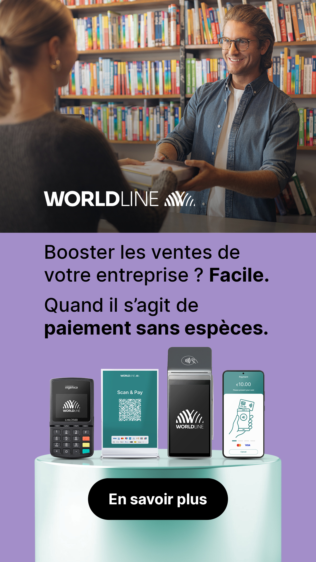 Worldline Belgique Business Facebook ad