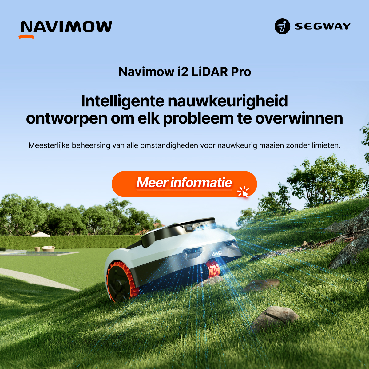 Segway Navimow Facebook ad: Navimow i2 LiDAR Pro