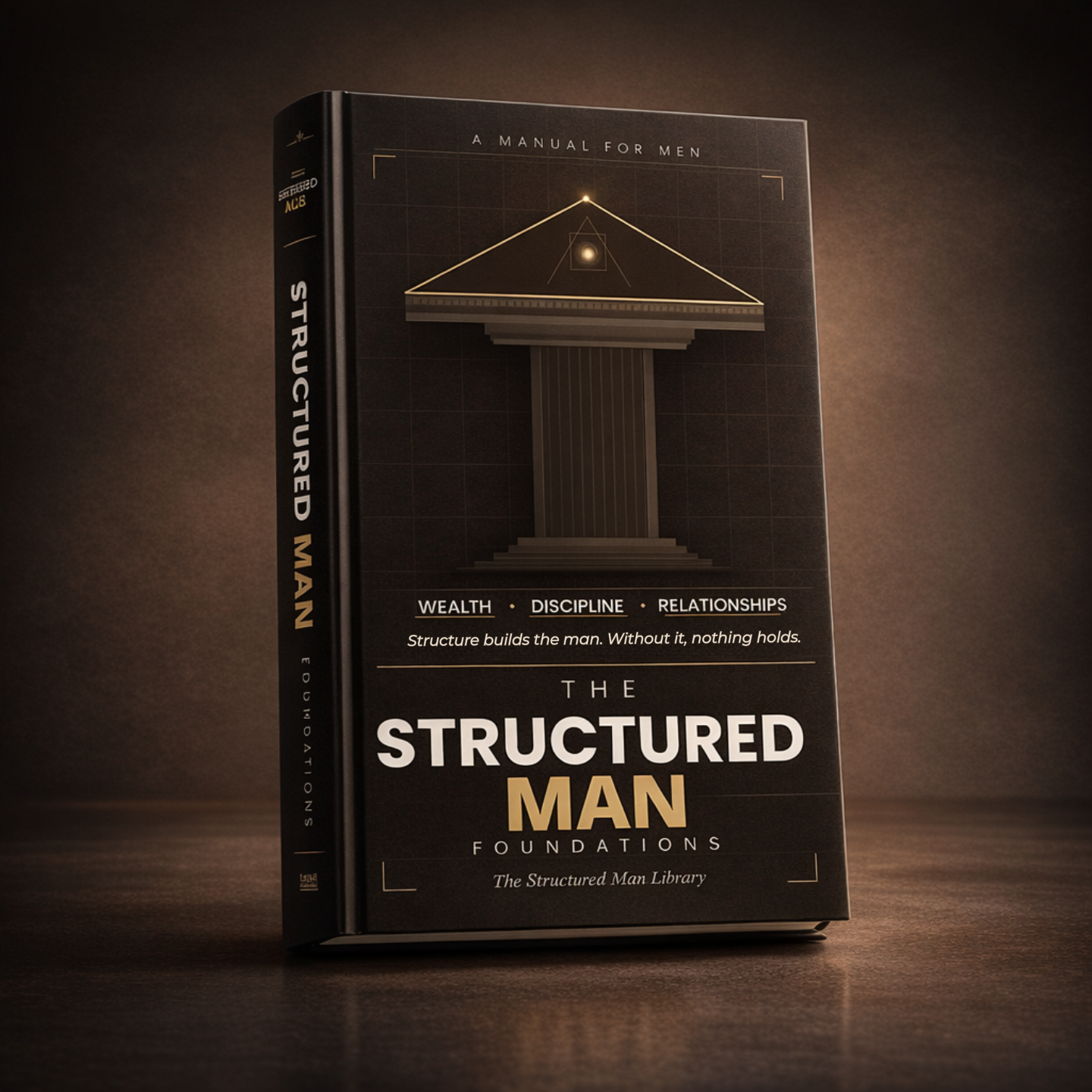 The Structured Man Facebook ad: A Solid Foundation Changes How You Move Through the World.