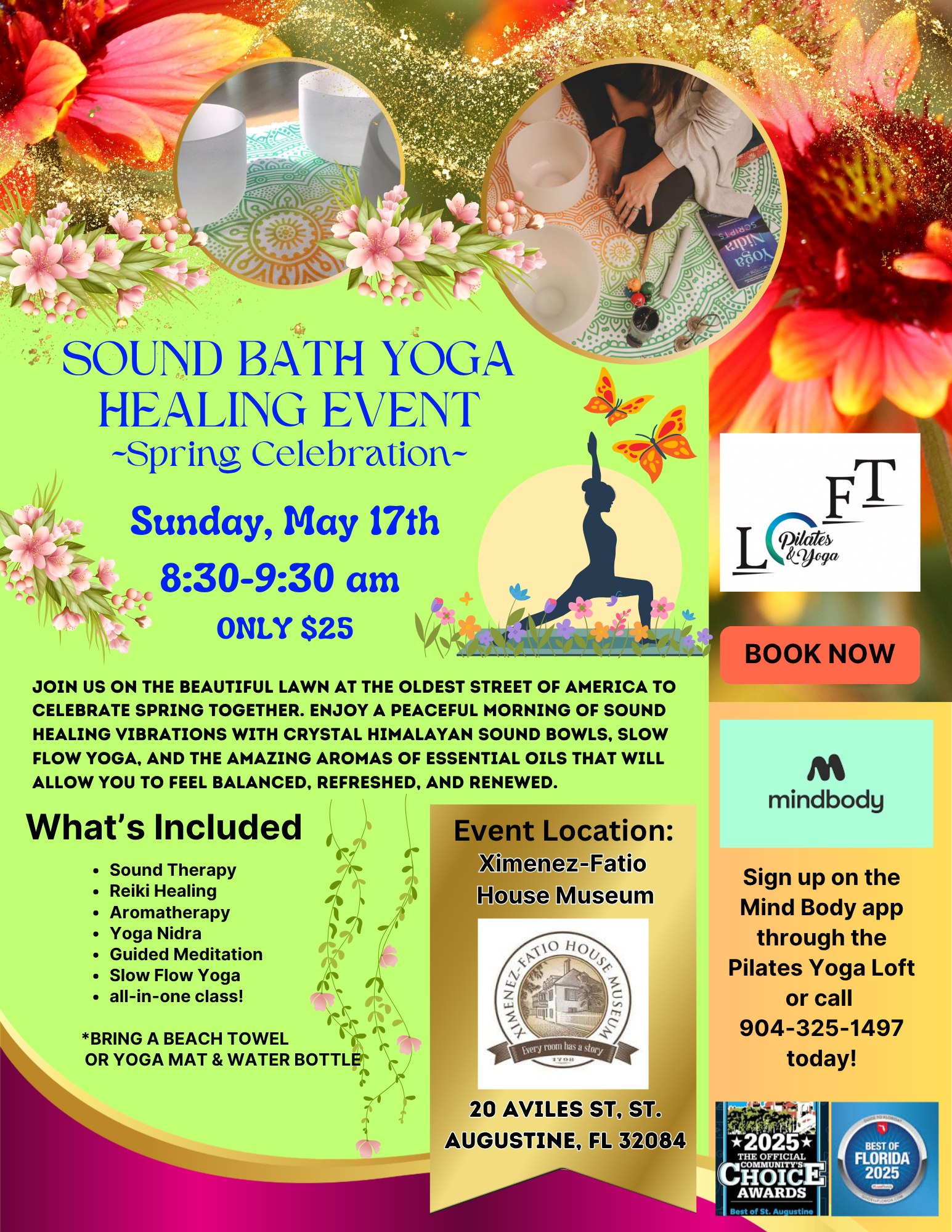 Pilates Yoga Loft Facebook ad