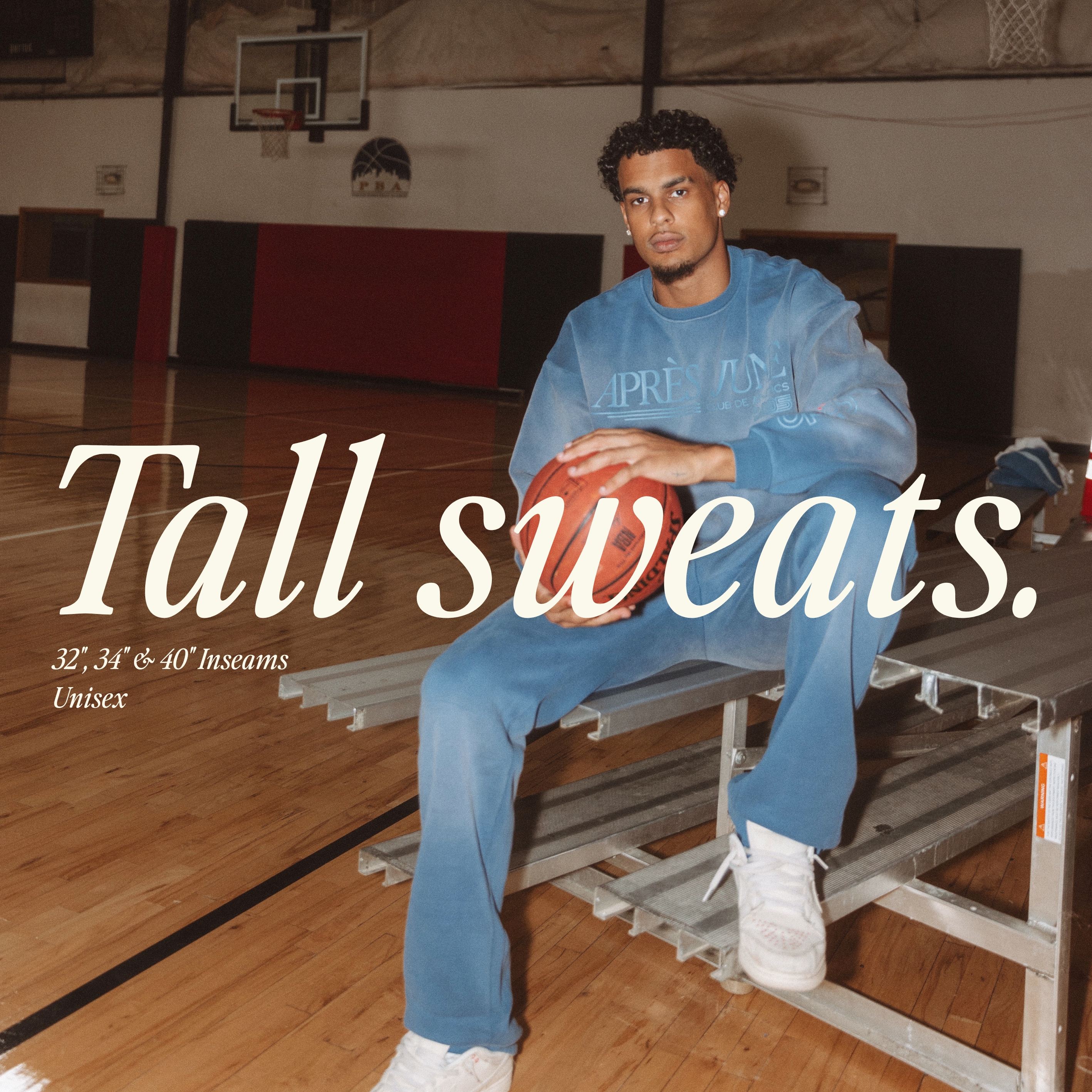 apresjune Facebook ad: Tall Sweatpants by Après June