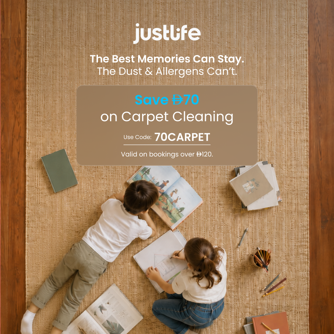 Justlife UAE Facebook ad