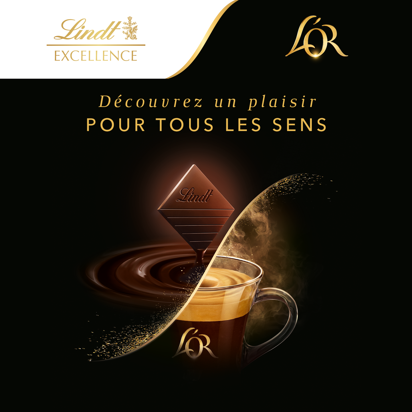 L'OR Espresso - CH Facebook ad: Savourez la rencontre ultime d'un café L'Or Espresso…