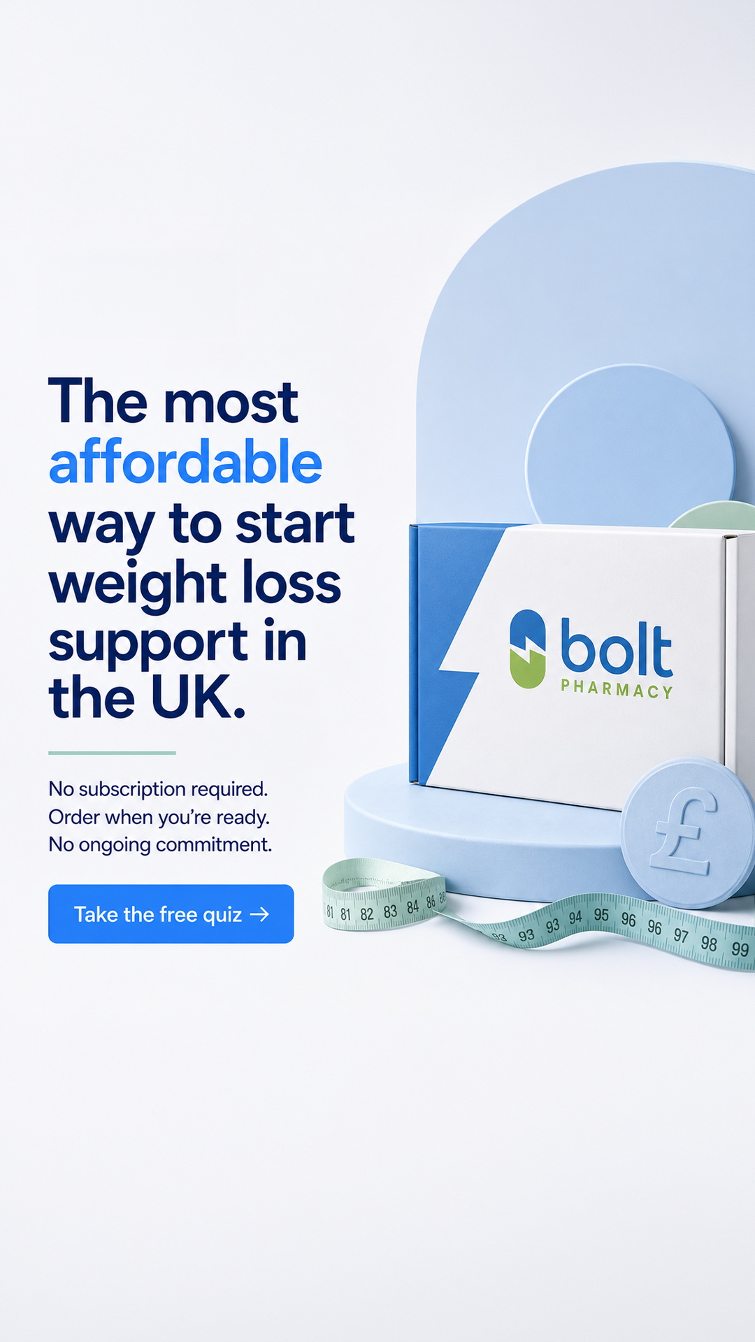 Bolt Pharmacy Facebook ad