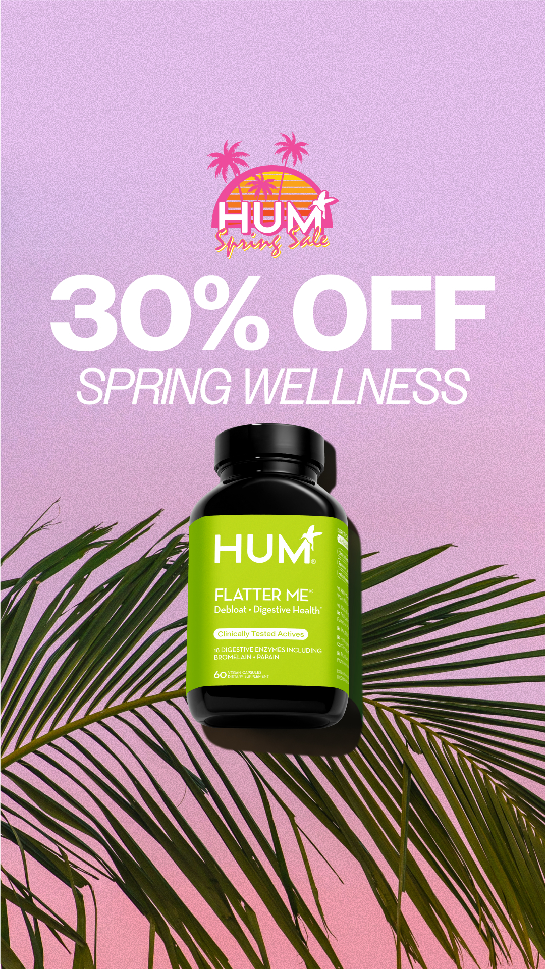 HUM Nutrition Facebook ad