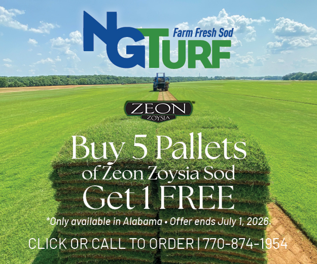 NG Turf Facebook ad: Available now: Premium Zeon Zoysia Sod