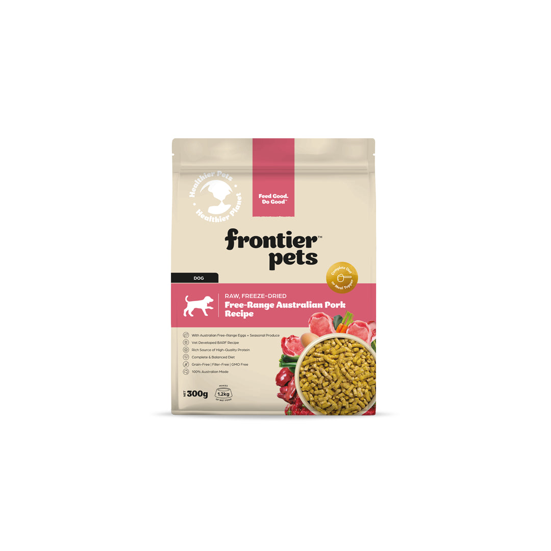 Frontier Pets Pet Food Facebook ad