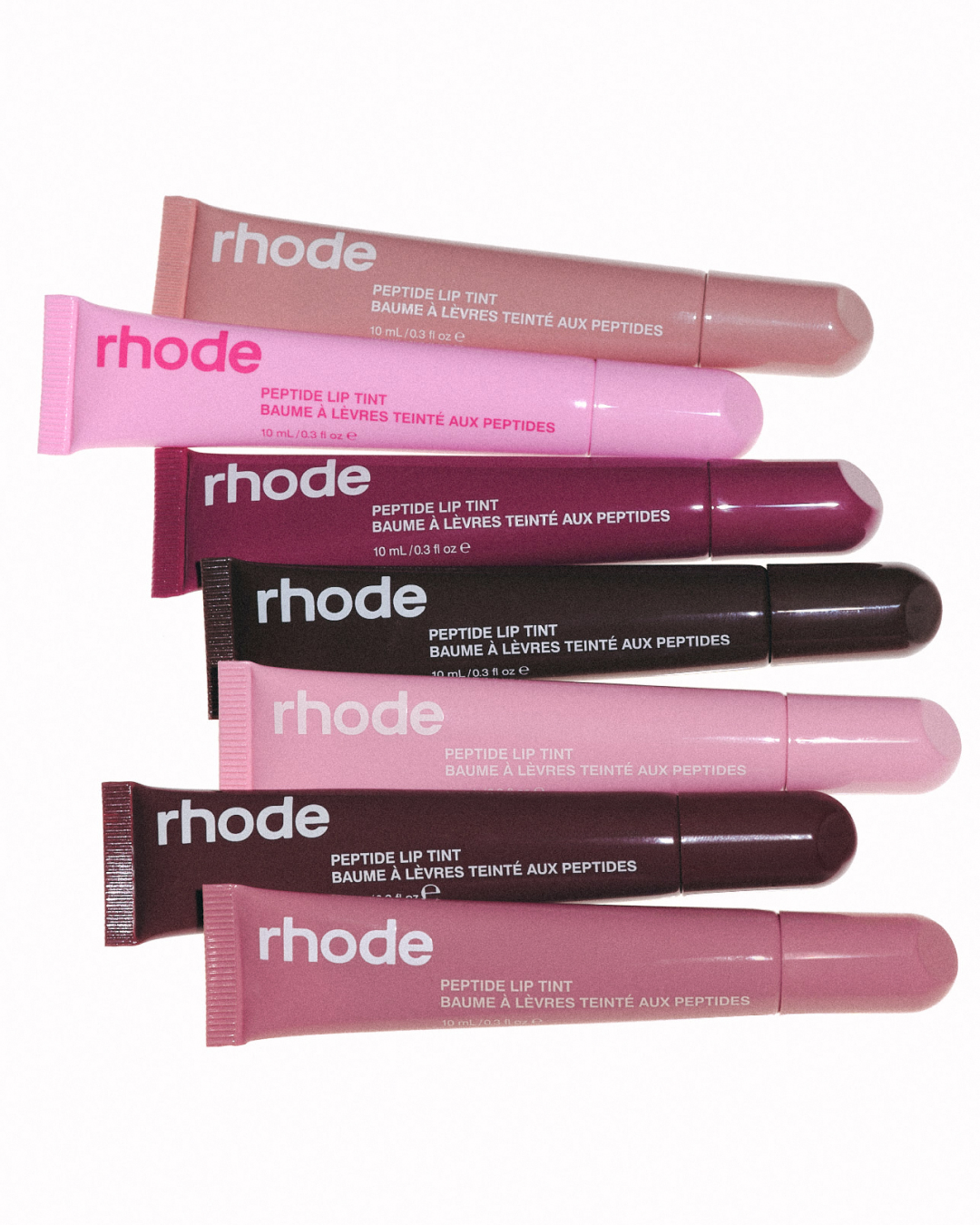rhode Facebook ad: peptide lip tint