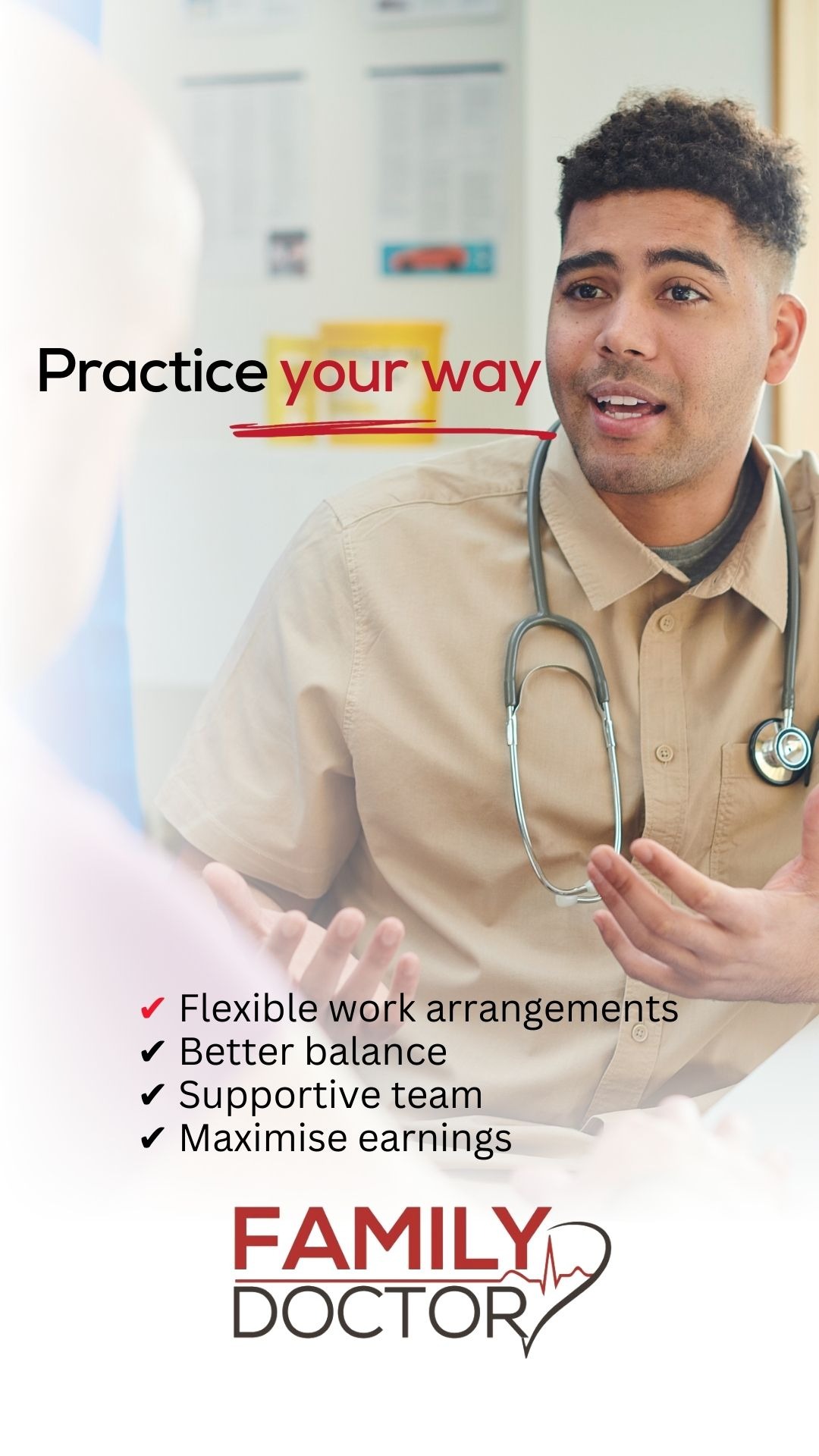 Family Doctor Facebook ad from Aug 1, 2025