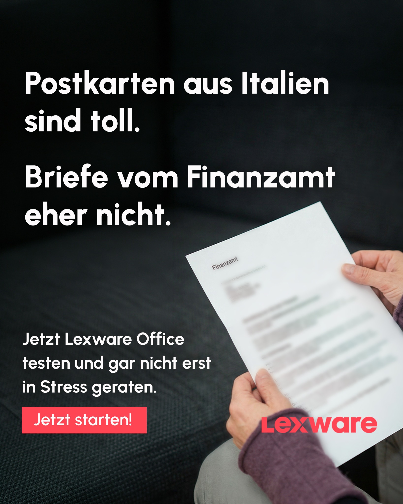 Lexware Facebook ad