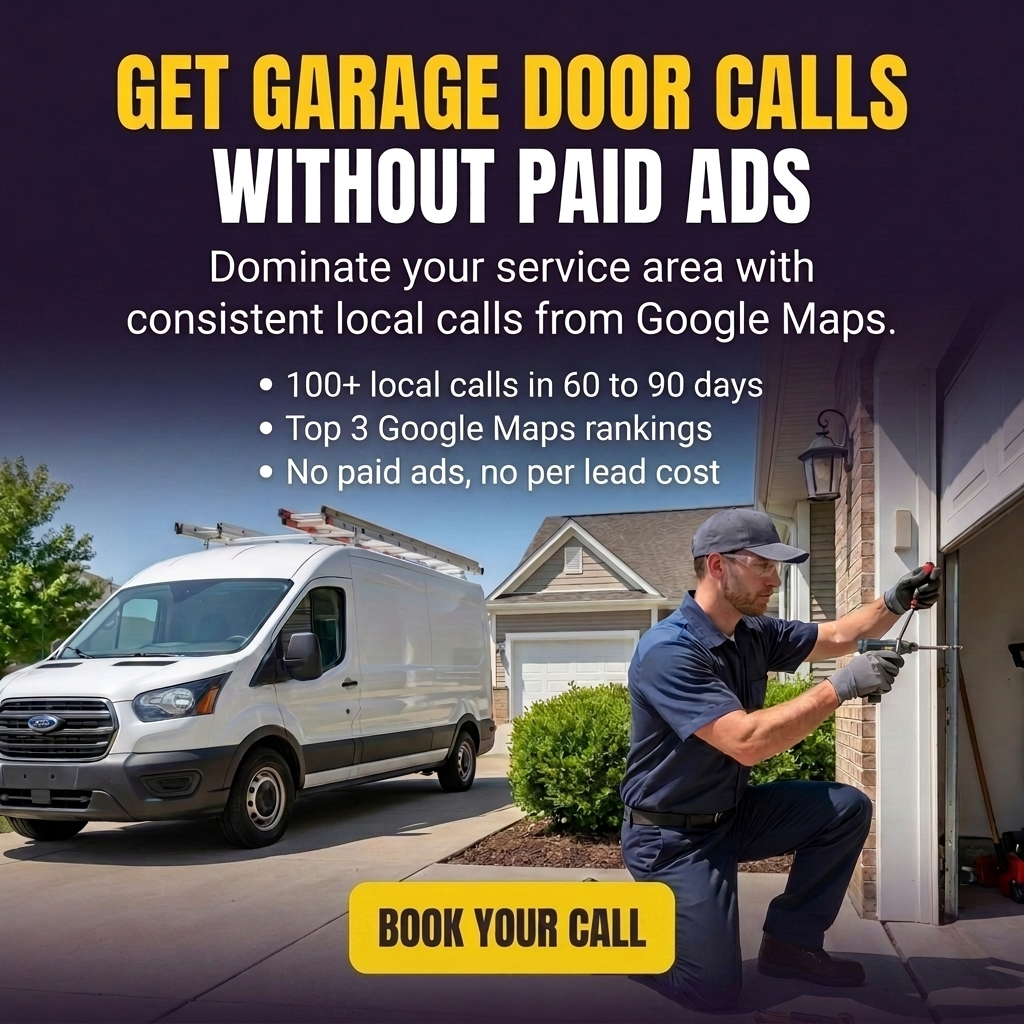 Garage Lead Pros Facebook ad: Dominate Your Service Area & Win More Jobs