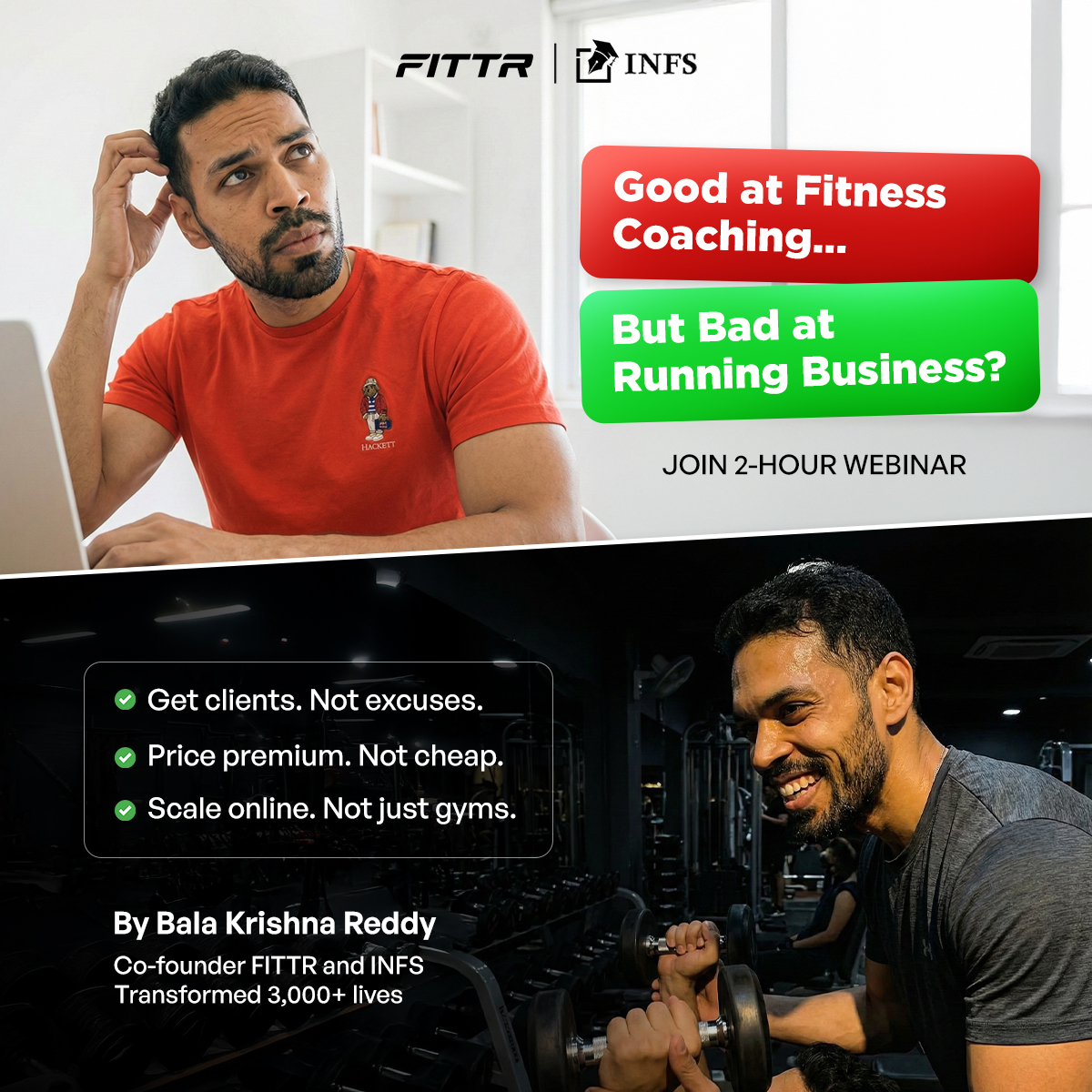 Institute of Nutrition and Fitness Sciences Facebook ad