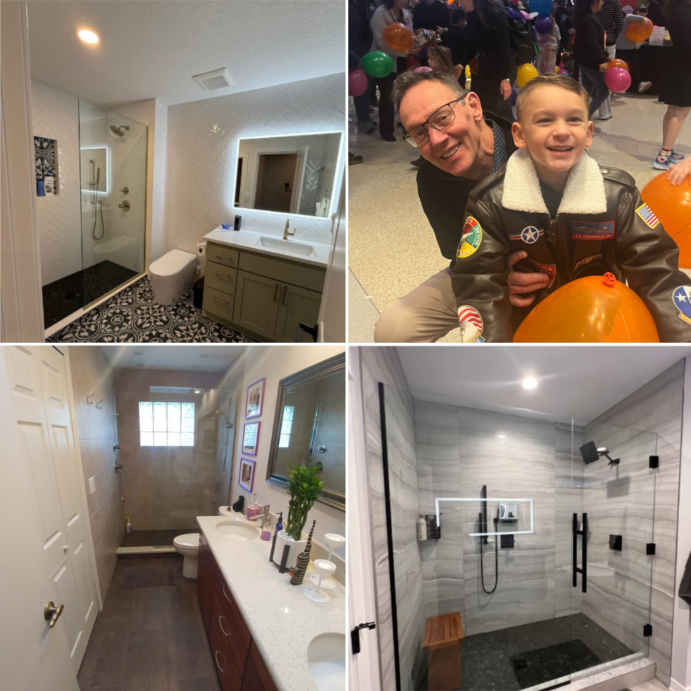 DJ Home Services Facebook ad: Get a New Bathroom for as Low as $7,497 + FREE Design…