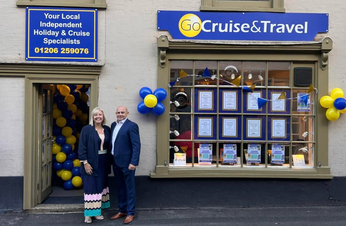 GoCruise & Travel with Karen and Mark Facebook ad