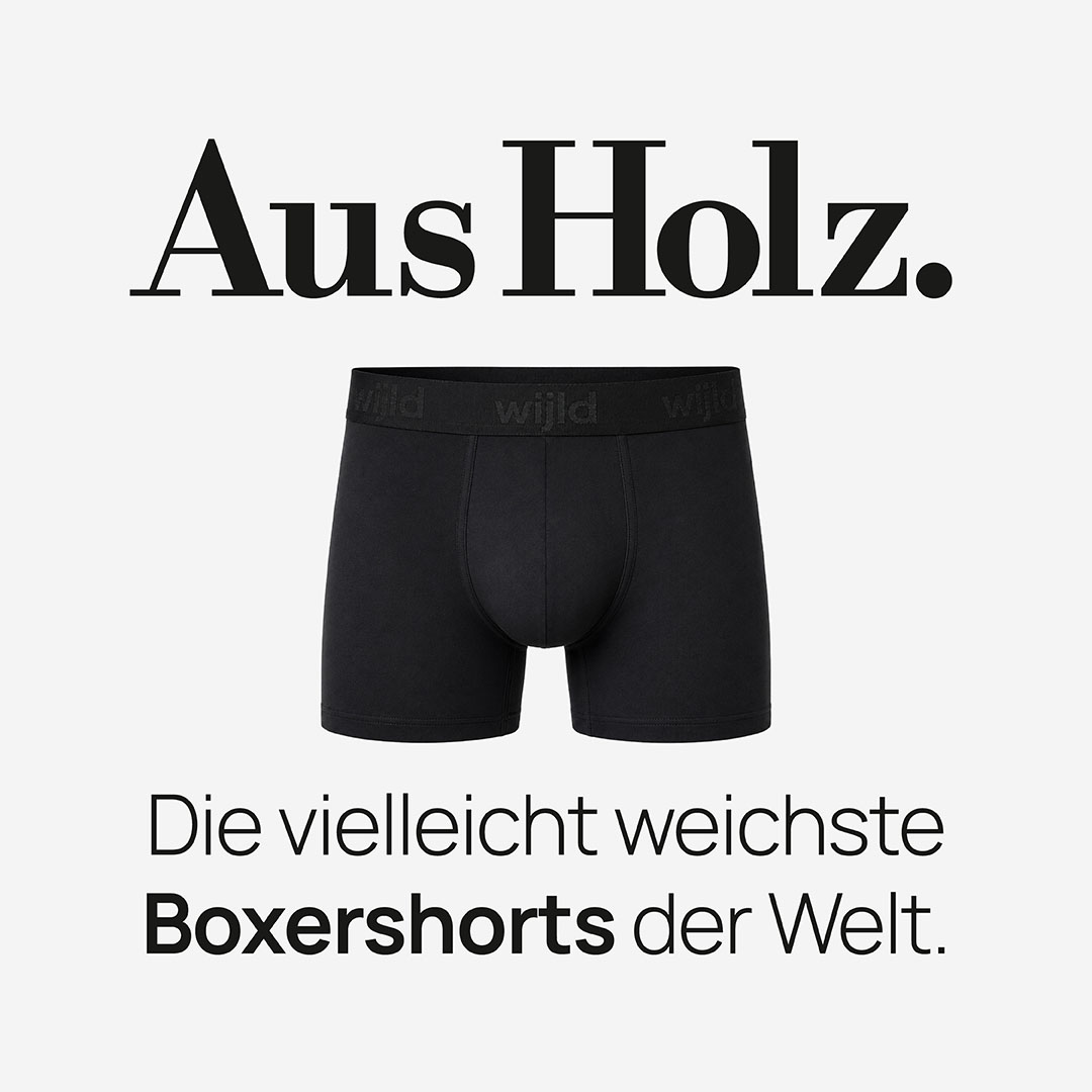 Wijld Facebook ad: HERREN BOXERSHORTS MANNY BLACK