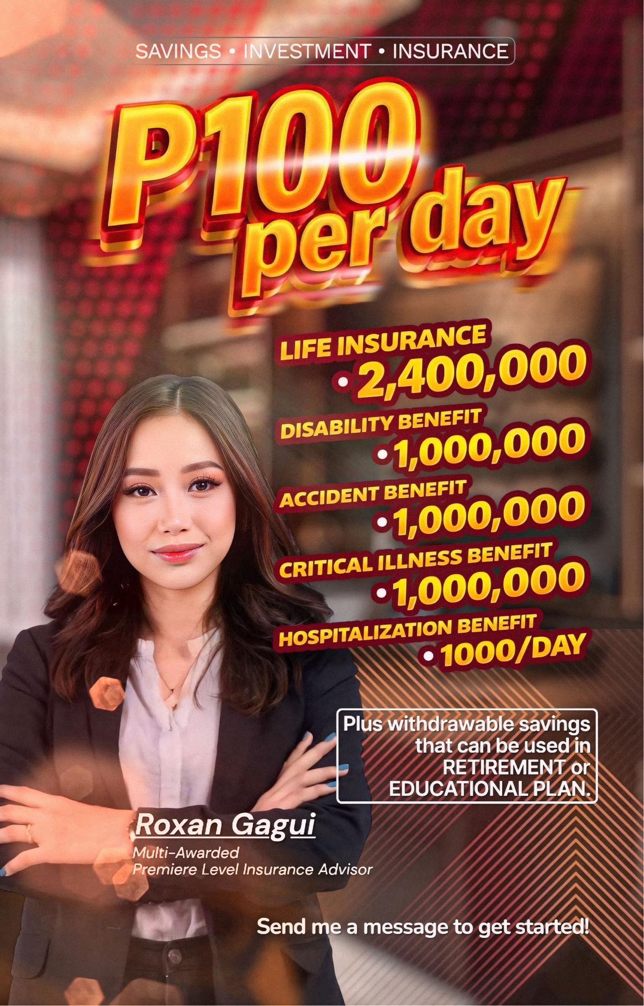 FA ROXAN Facebook ad
