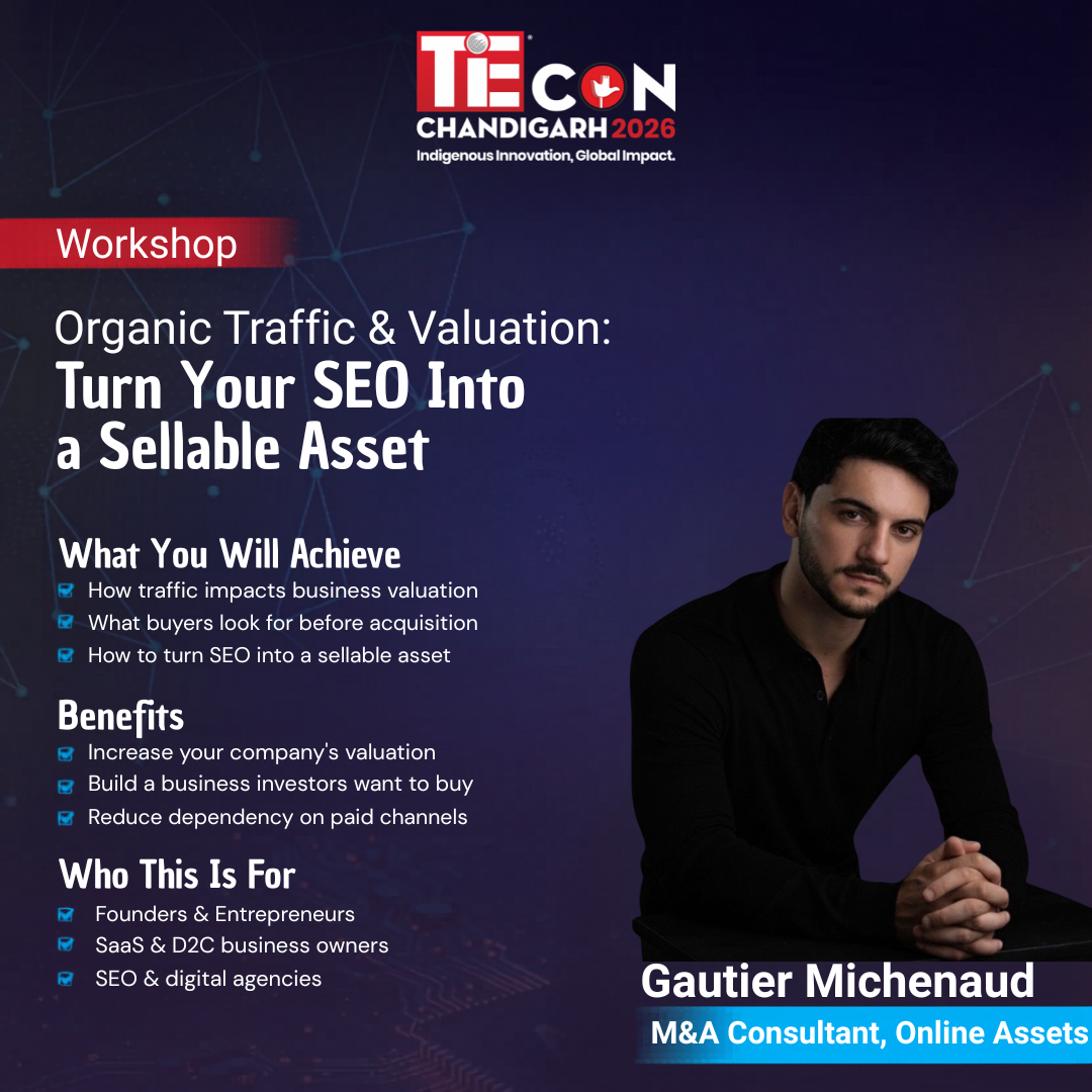 TiE Chandigarh Facebook ad: TiECON Chandigarh 2026 is happening.