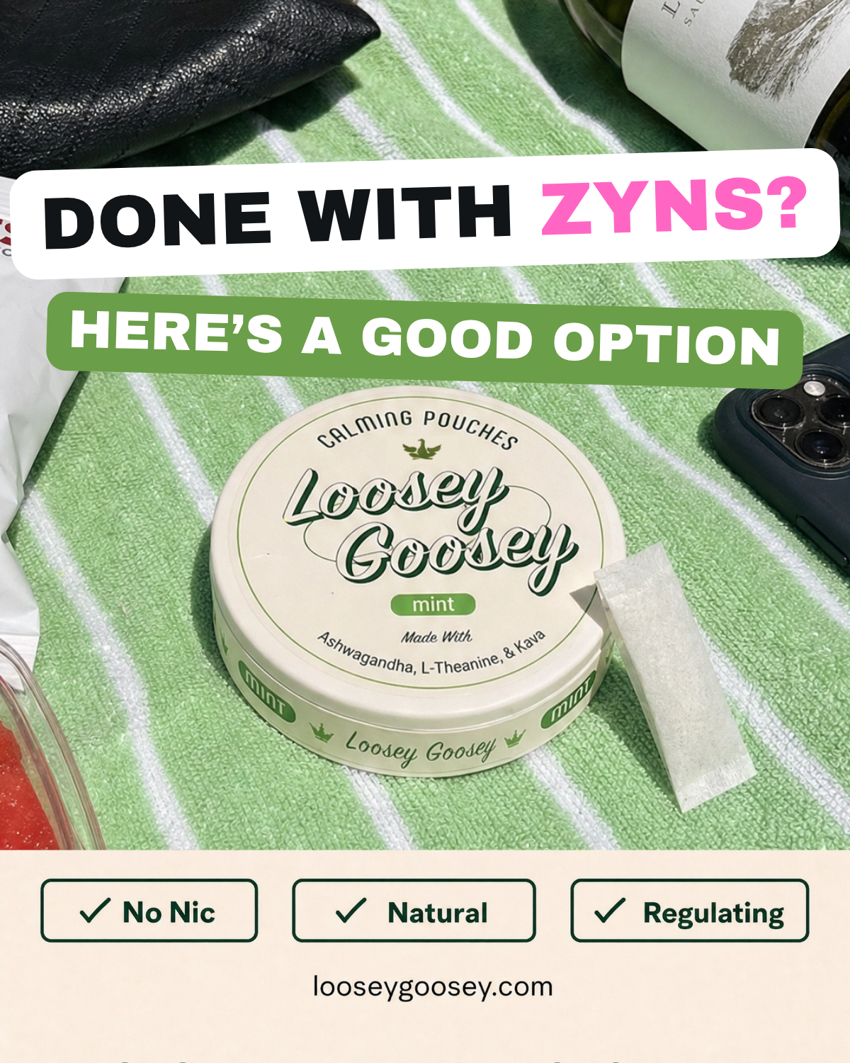 Loosey Goosey Facebook ad from Jun 13, 2026