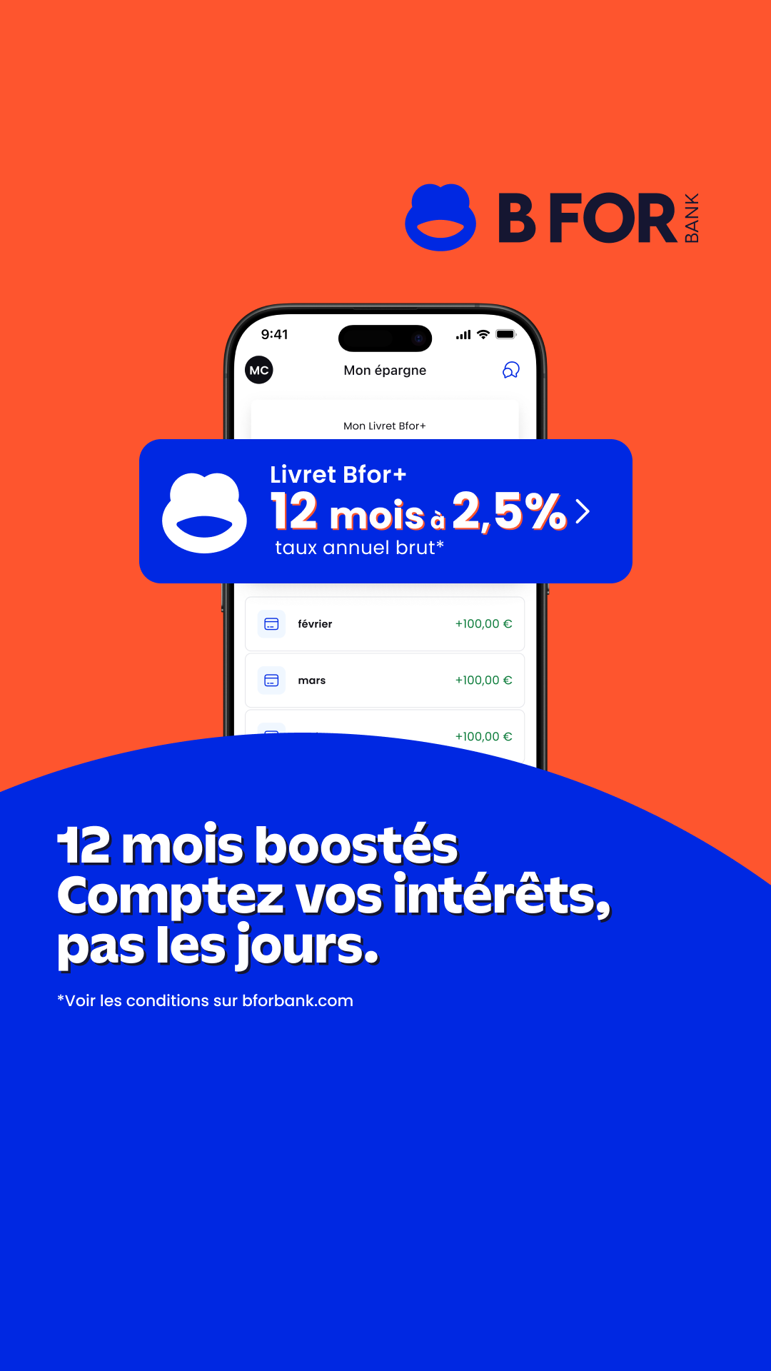 BforBank Facebook ad