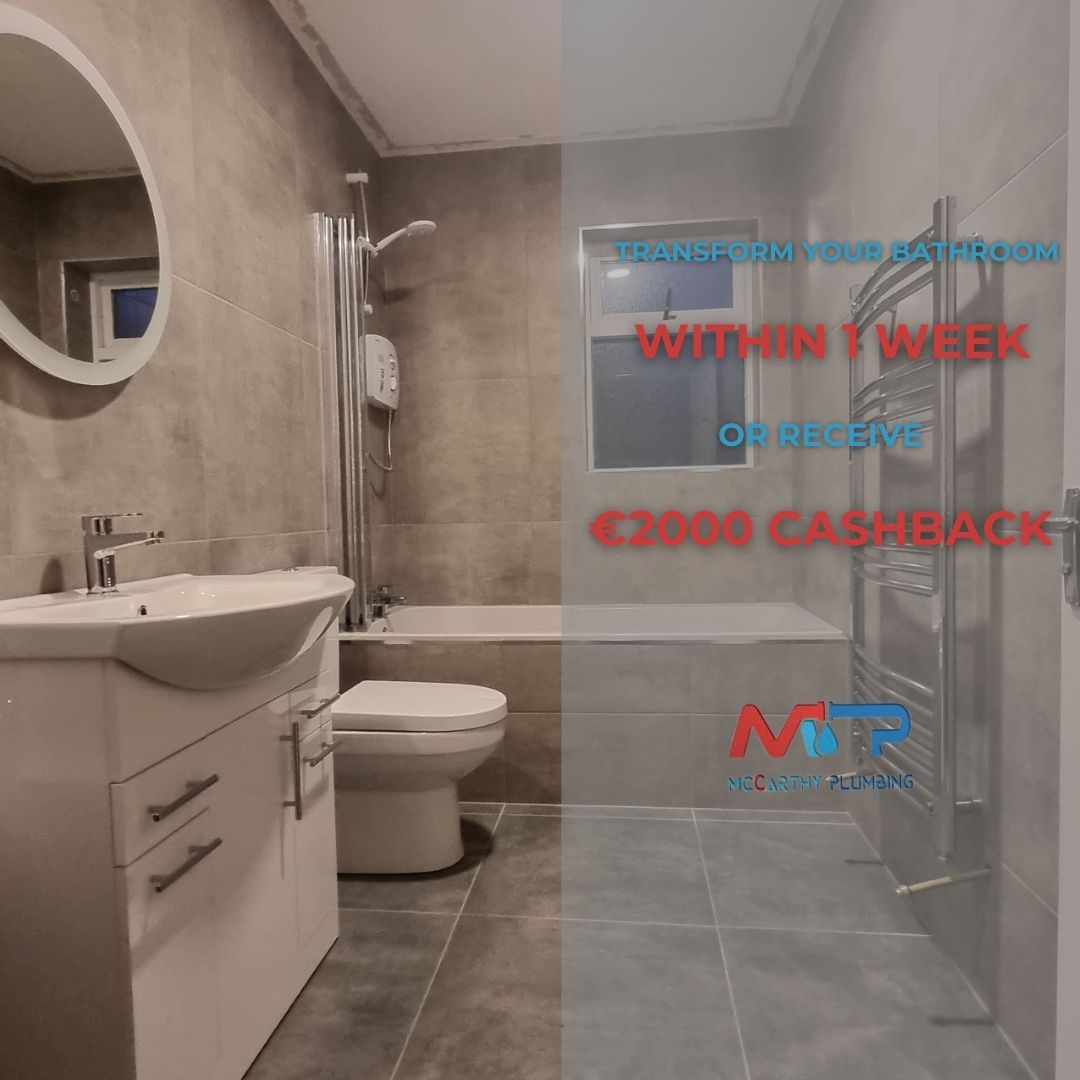 Derek McCarthy Plumbing And Heating. Facebook ad