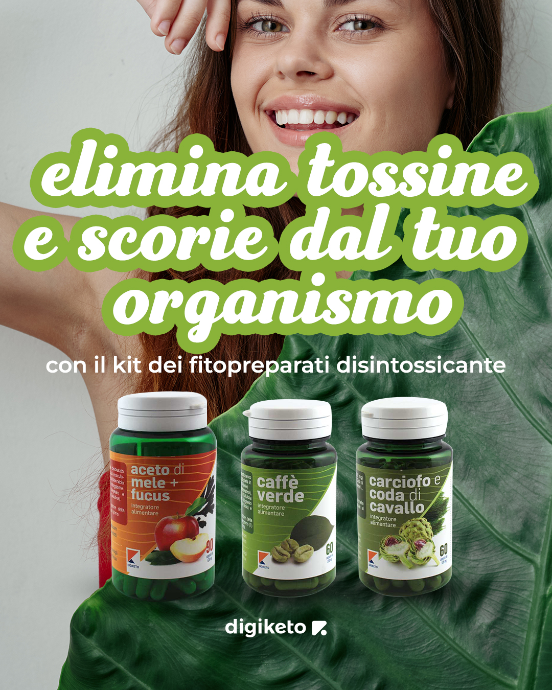 Dieta DigiKeto Facebook ad: Kit Detossificante