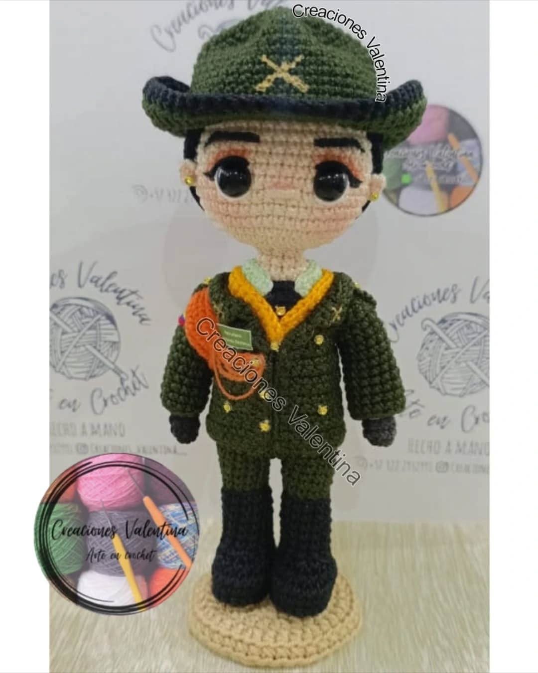 Creaciones Valentina Facebook ad: ¡Nuestros héroes también tienen su versión en amigurumi!