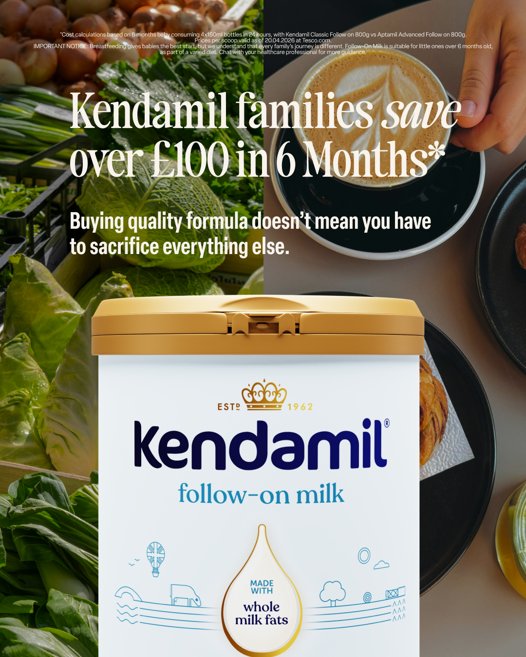 Kendamil Facebook ad
