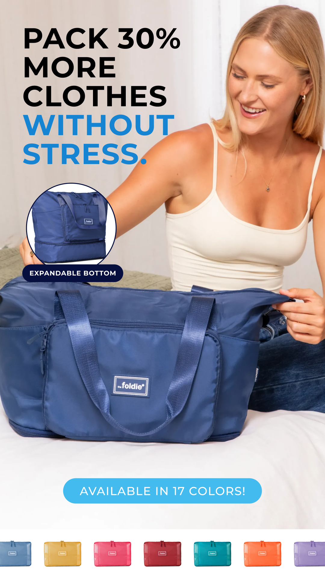 The Foldie Facebook ad