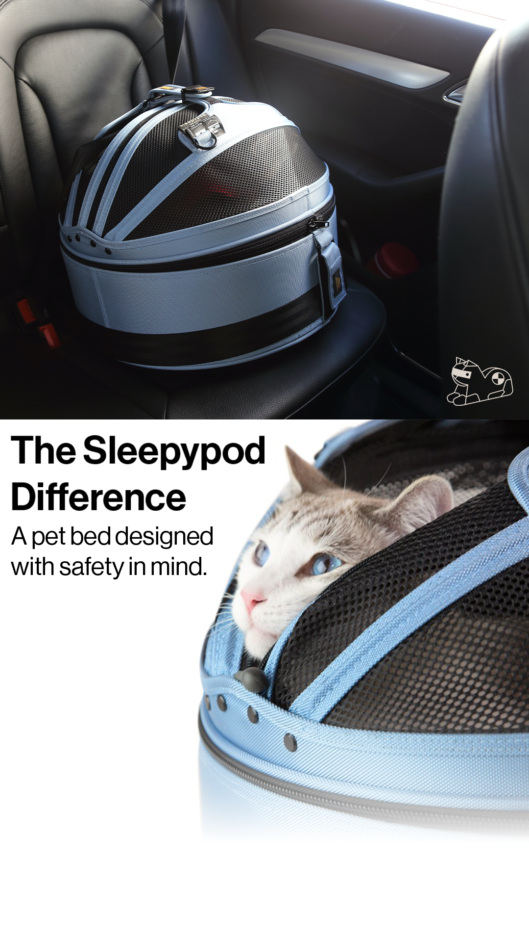 Sleepypod Facebook ad