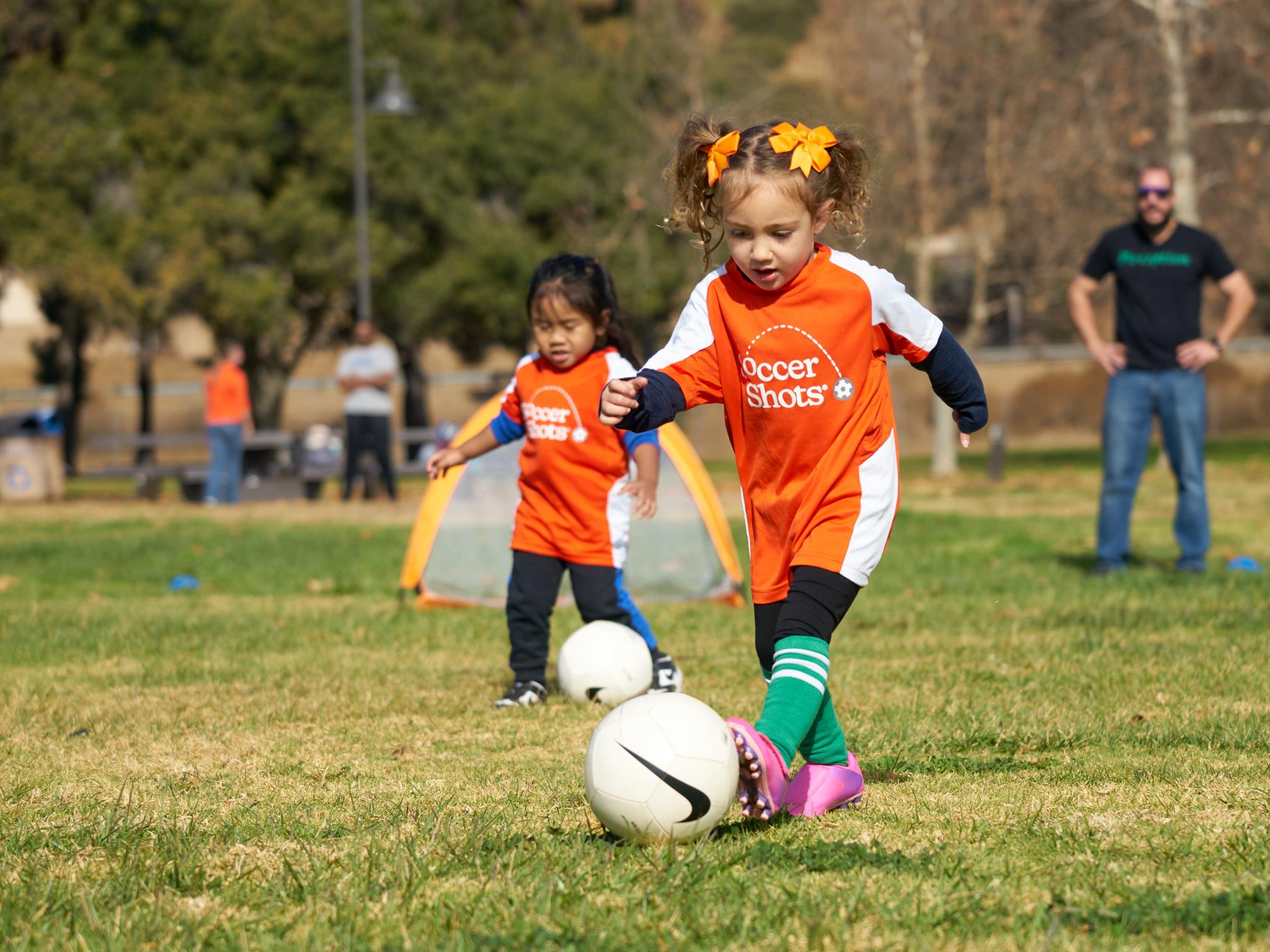 Soccer Shots Queens Facebook ad: Enroll For Spring Fun!