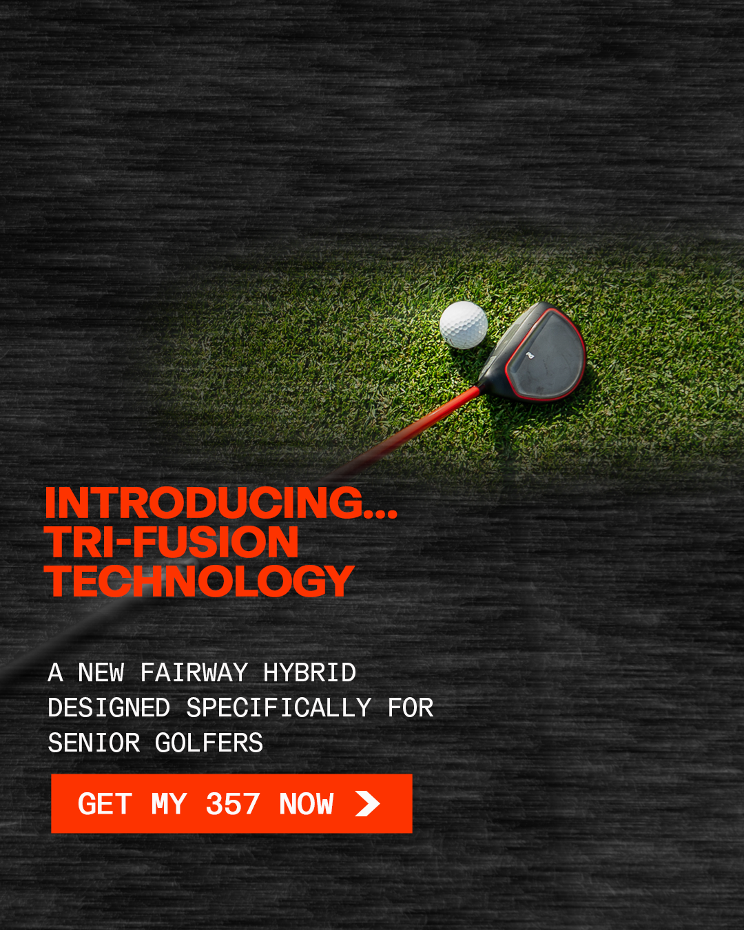 Performance Golf Facebook ad