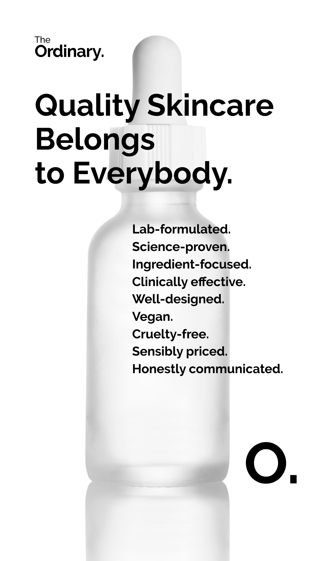 The Ordinary Facebook ad