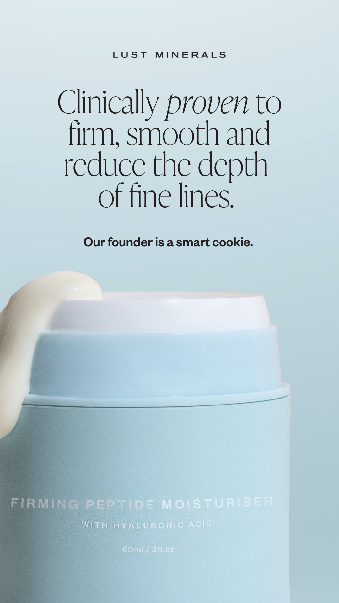 Lust Minerals Facebook ad