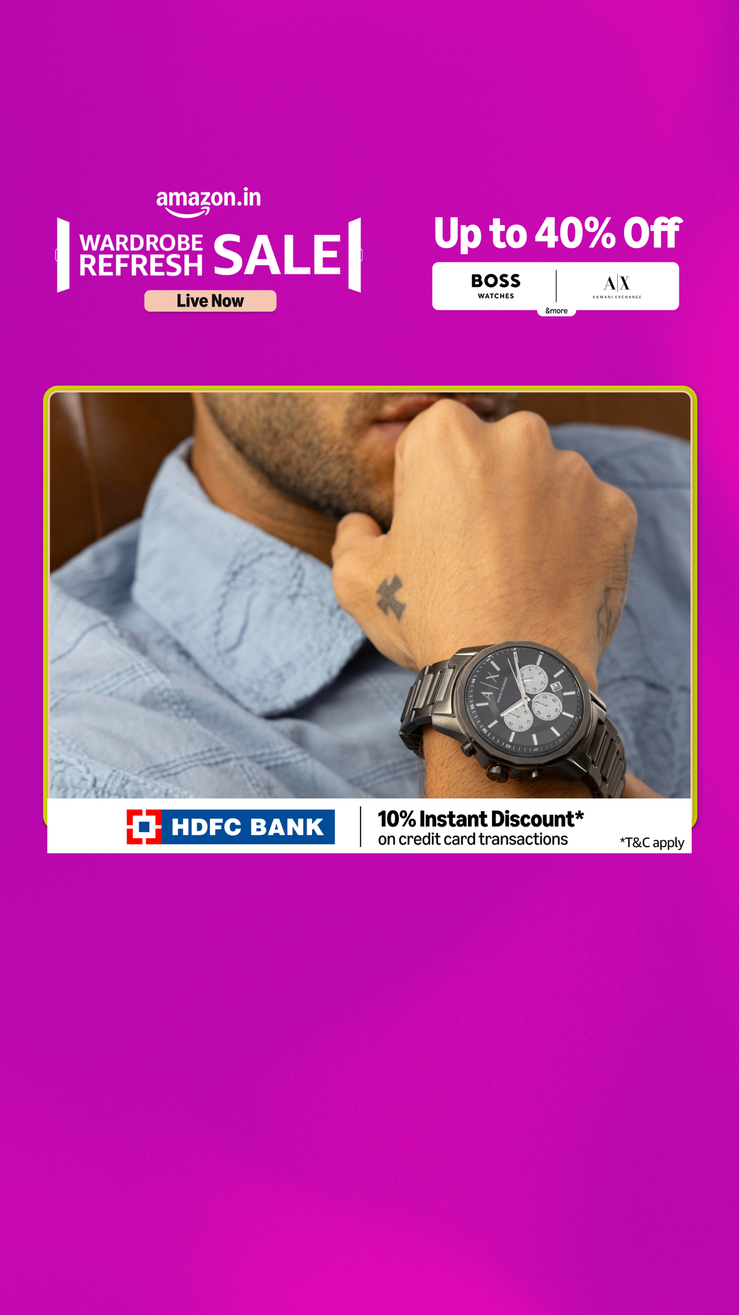 Amazon India Facebook ad