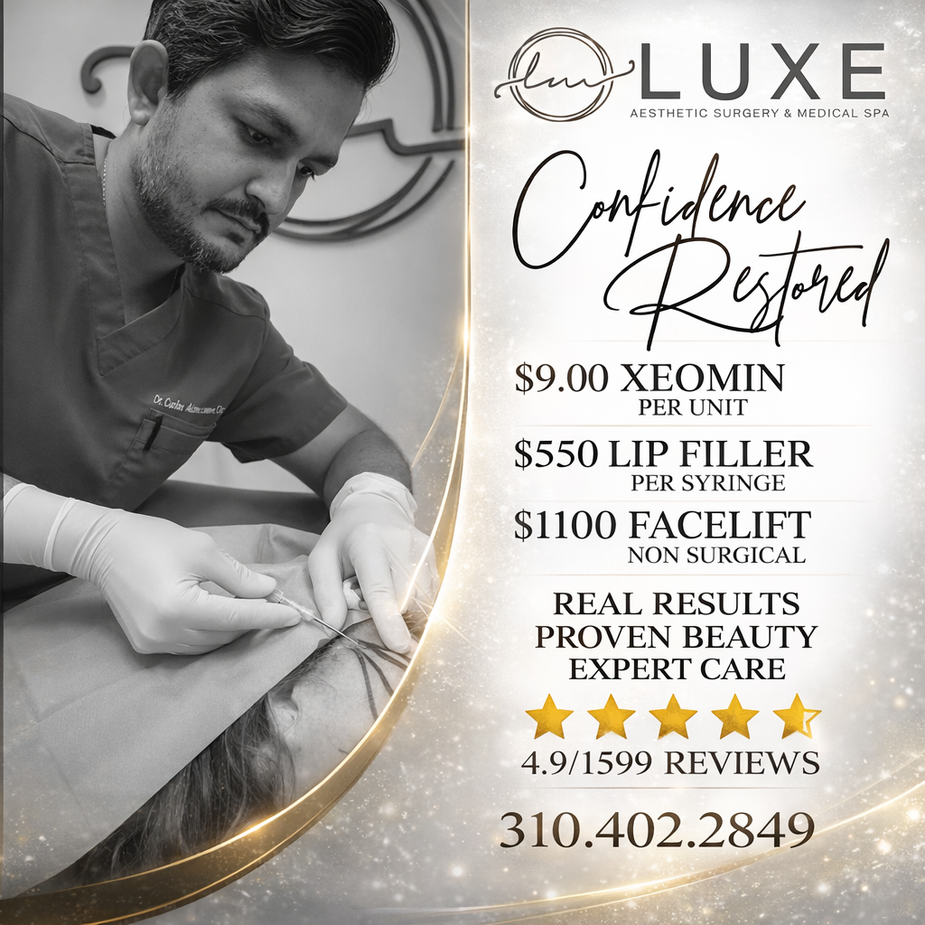 Luxe Aesthetic Surgery & Medical Spa Facebook ad: Ready for the Look You've Been Thinking About?