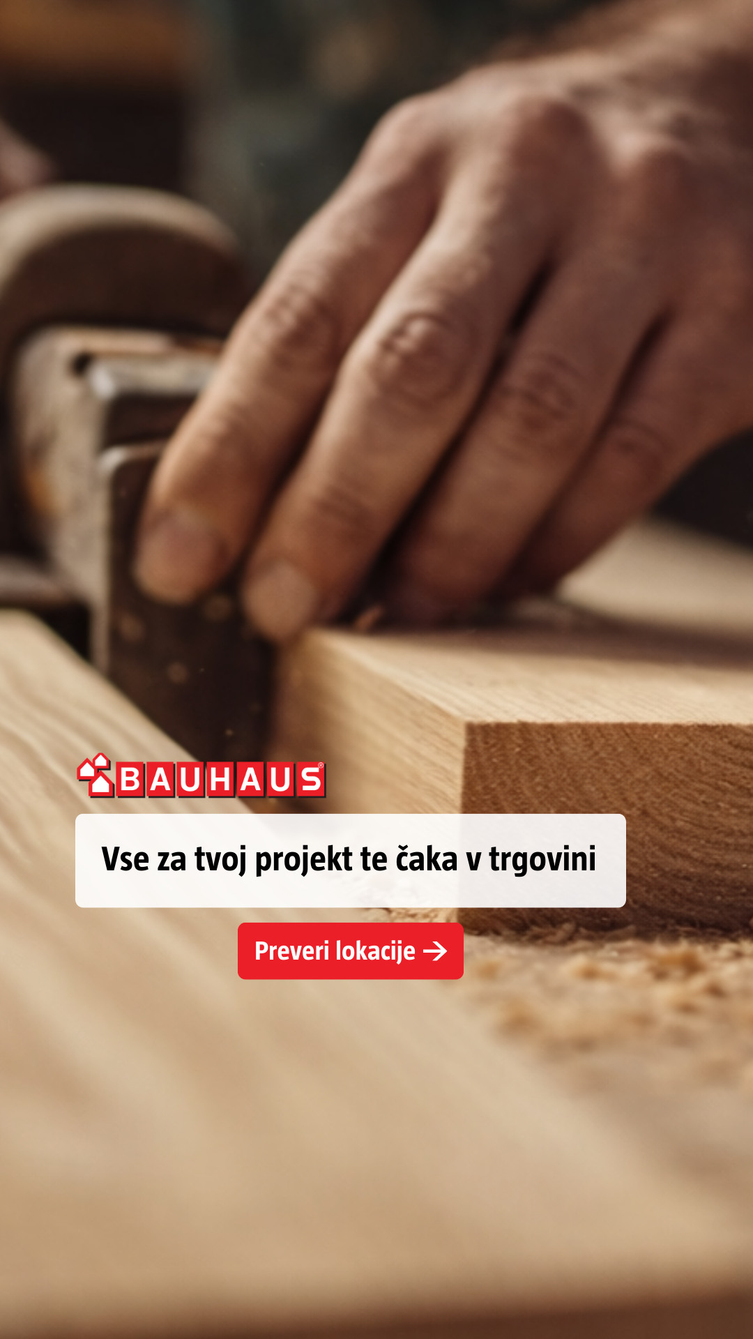 BAUHAUS Slovenija Facebook ad