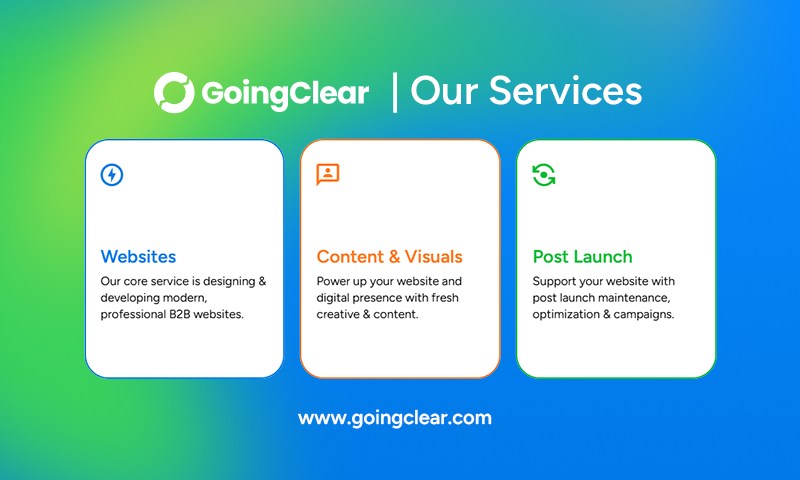 GoingClear - Digital Agency Facebook ad: Boston Web Design Agency Company | GoingClear