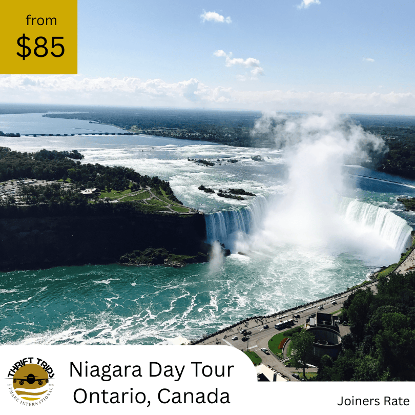 Thrifttrips.ca Facebook ad: Discover Canada YOUR Way with ThriftTrips.ca!