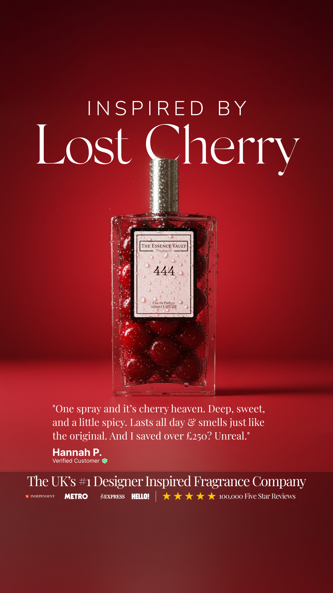 The Essence Vault Facebook ad