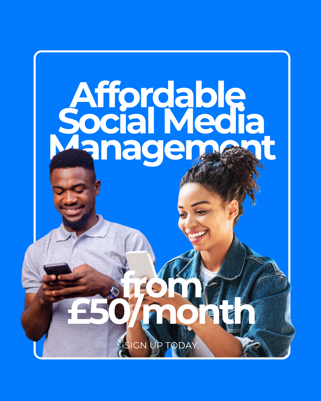 50 Pound Social Facebook ad