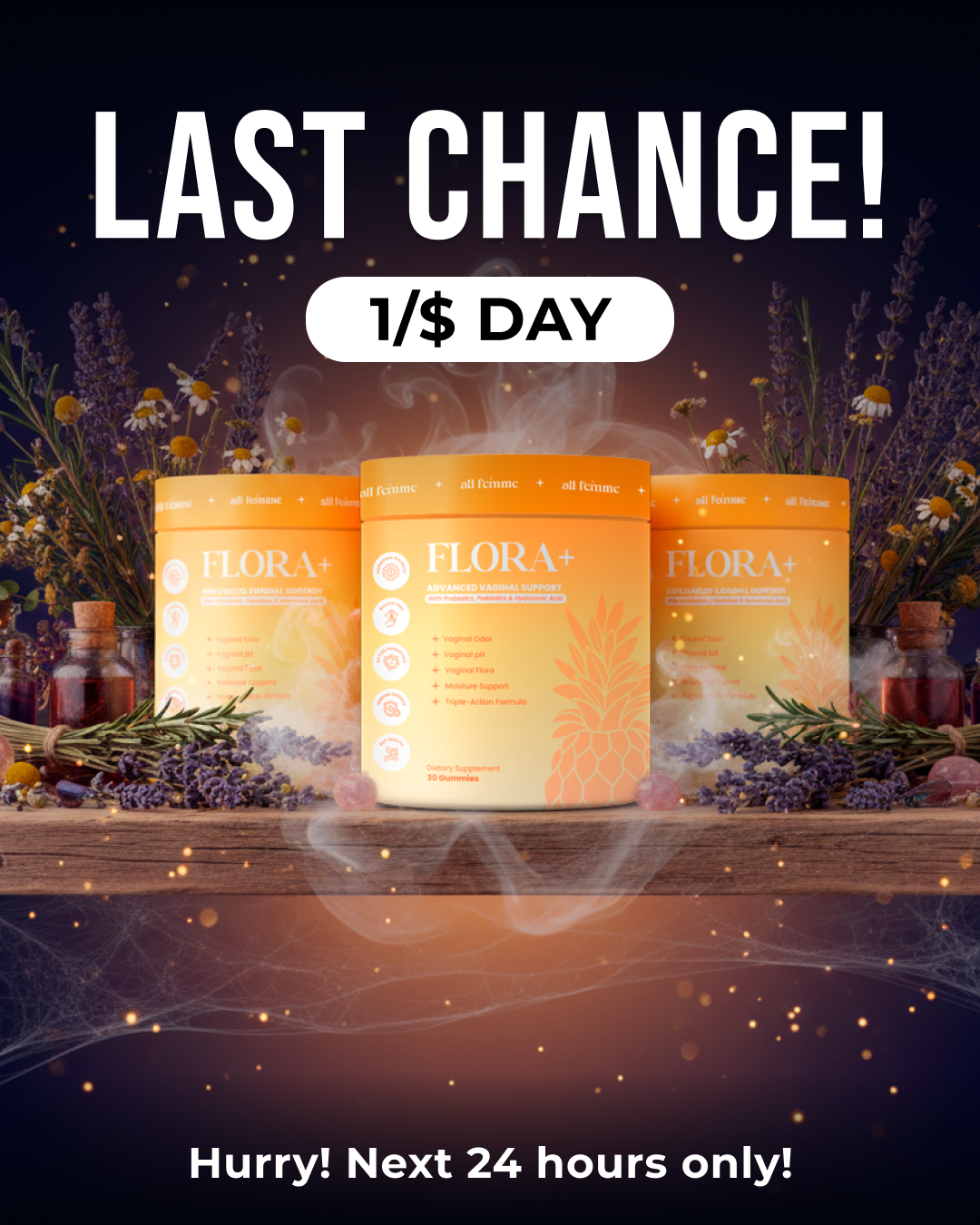AllFemme Facebook ad: Limited Halloween Sale