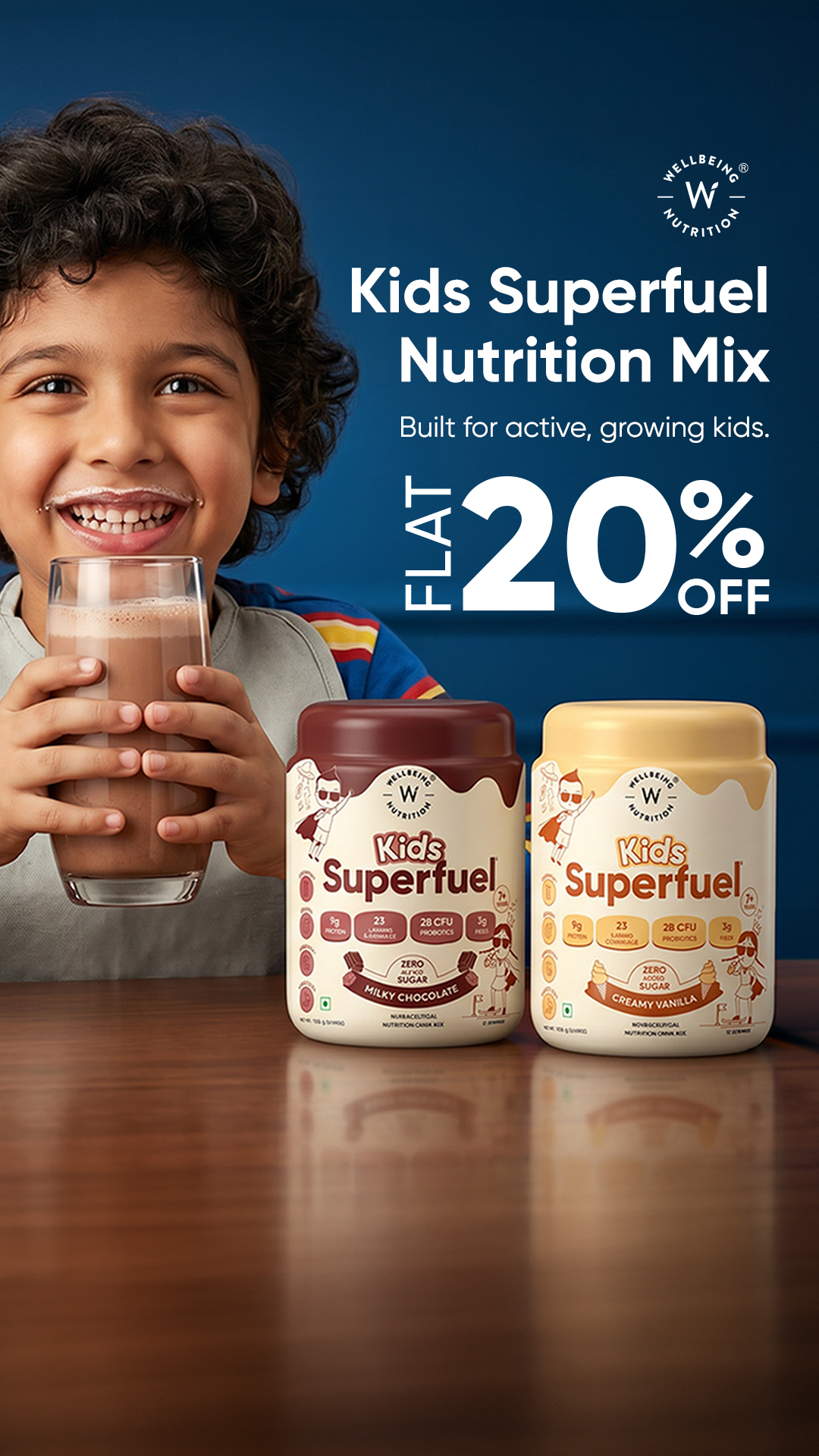 Wellbeing Nutrition Facebook ad
