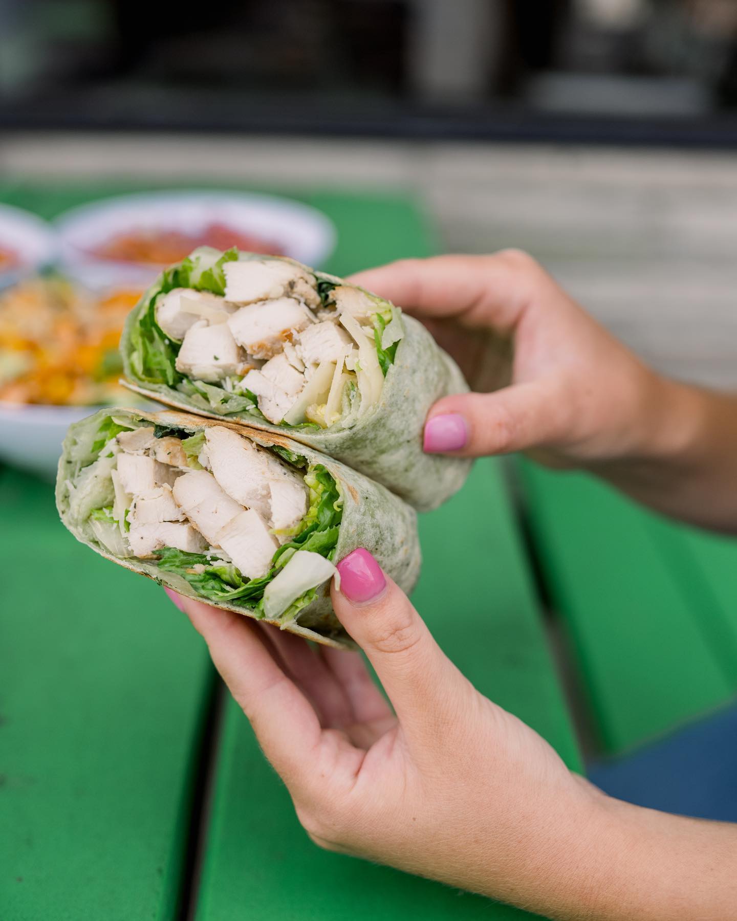 Salad House of Brooklyn Facebook ad: 100% Halal