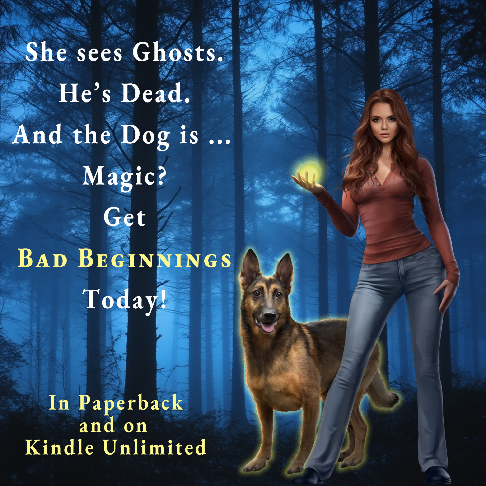 Jen Bair - Author Facebook ad