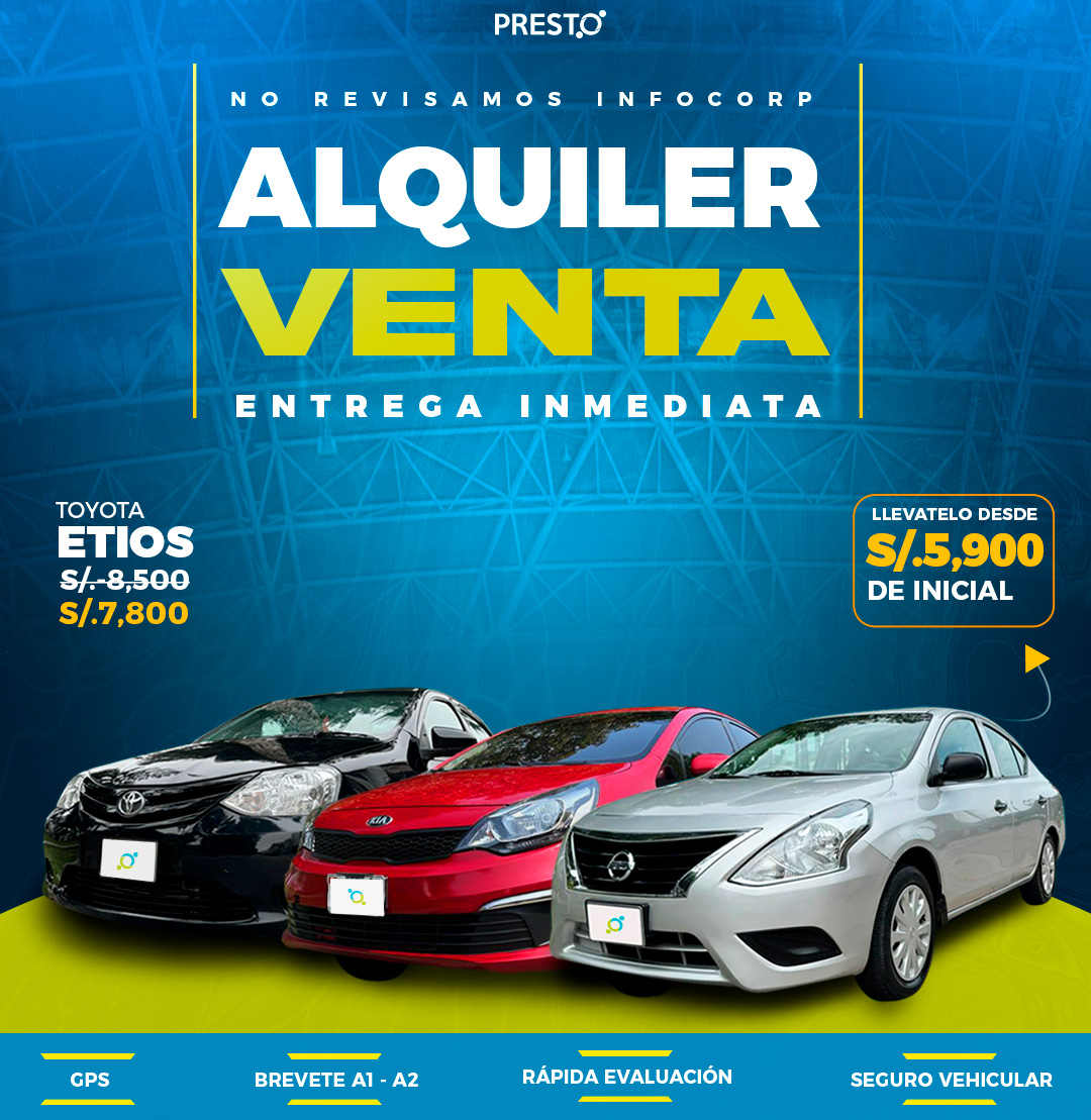 Presto Venta Automotriz Facebook ad: ¡Obtén tu auto propio rápido y sin complicaciones…