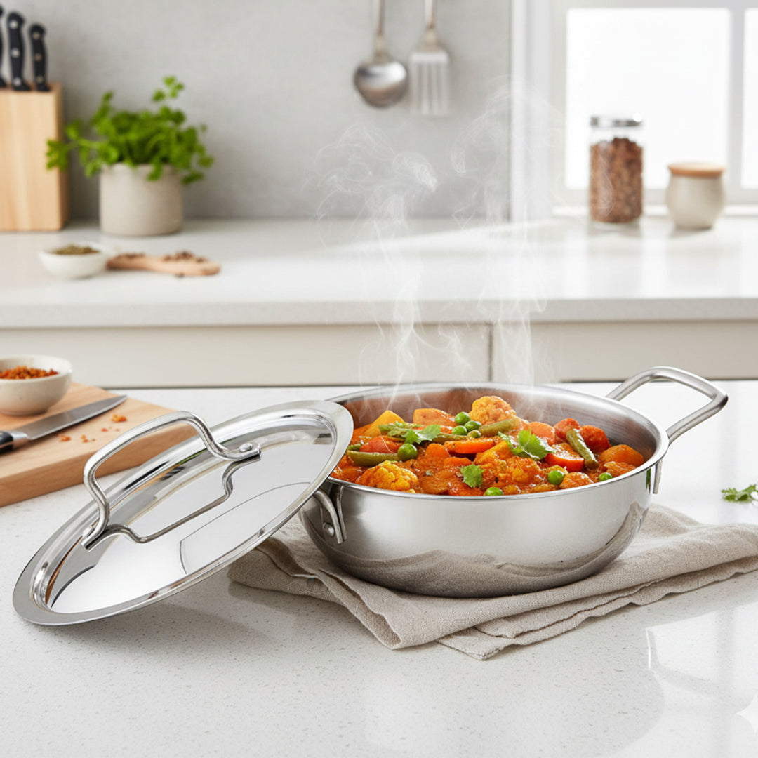 Kraft Houseware Facebook ad: Upgrade your kitchen with cookware that’s built to…