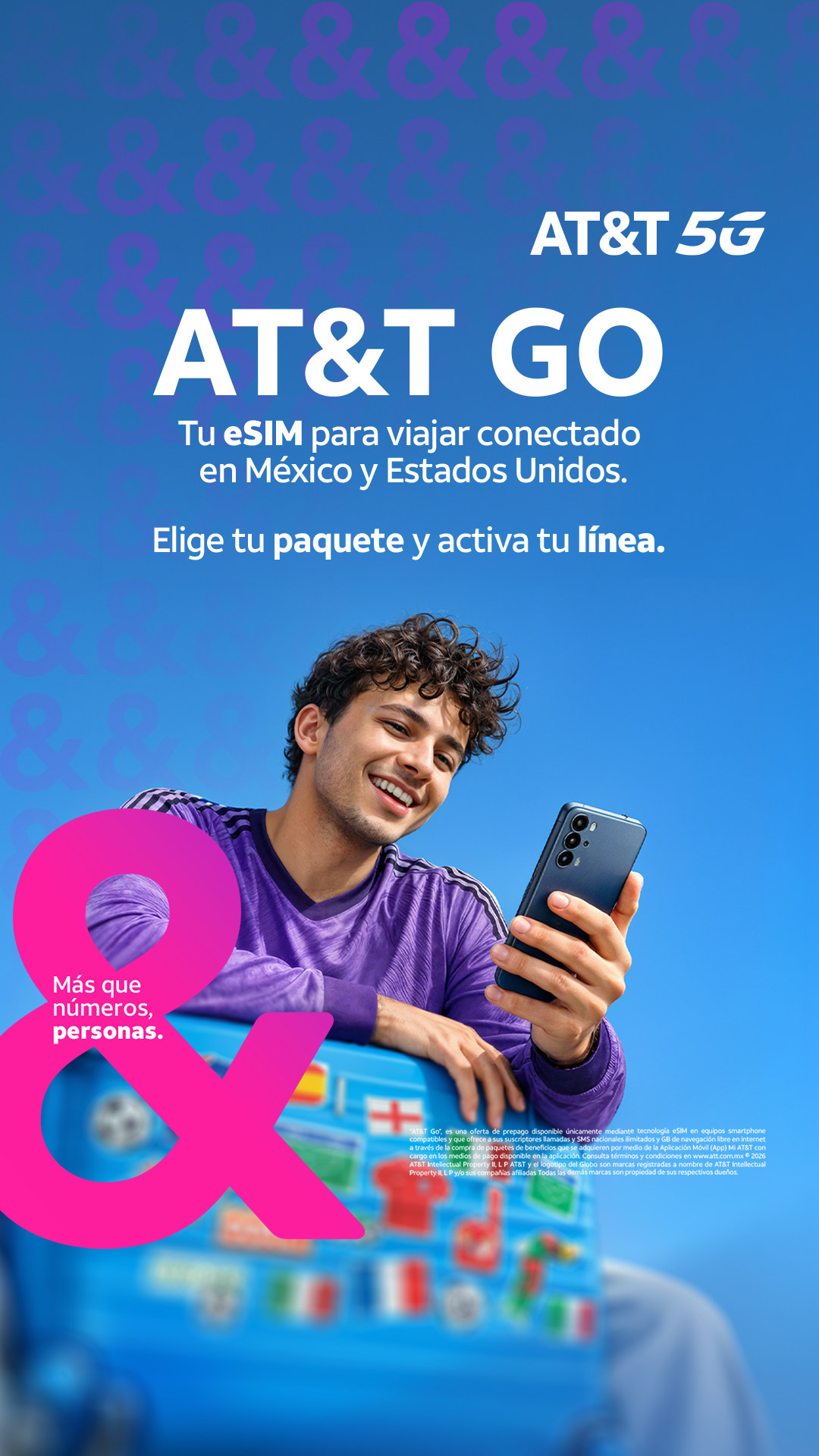 AT&T Mx Facebook ad: Activa tu eSim en minutos